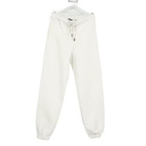 Wind Sport Jogger Sweat Pants in White Size M